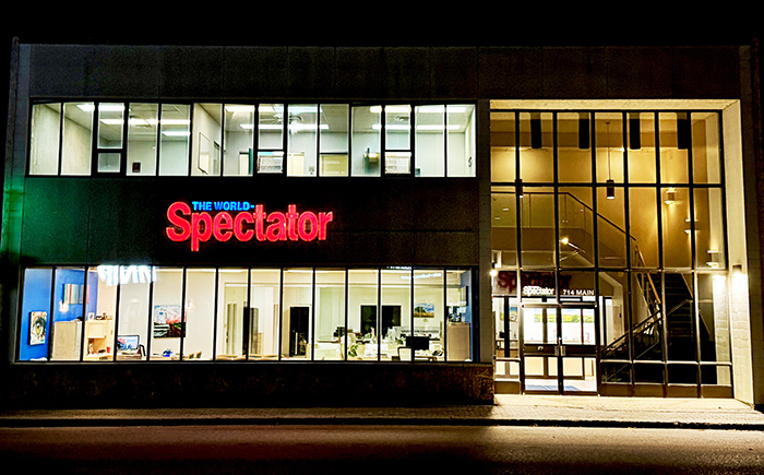 The World-Spectator office in Moosomin.<br />